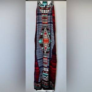 Buttons Razorback Maxi dress - Medium
